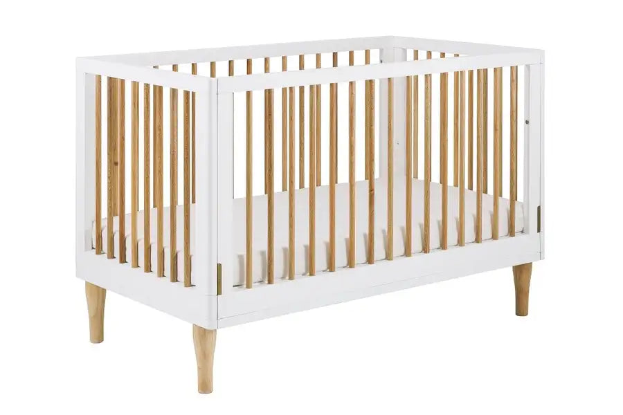 Kapai VEGA Wooden Drop Side Cot with Bed Guard - Babyonline