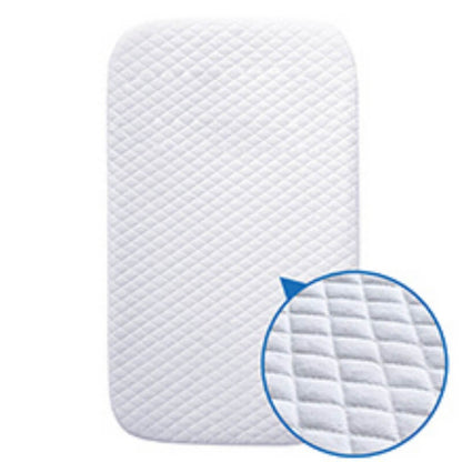 White Portable & Adjustable Electric Baby Crib/ Baby Bassinet Bedside Sleeper 2 Rocking Motion