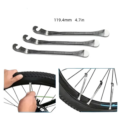Emergency Bicycle Tyre Repair Kit with Glue-less Patches