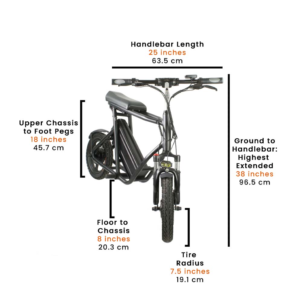 EMOVE RoadRunner Seated Electric Scooter - Actiontech