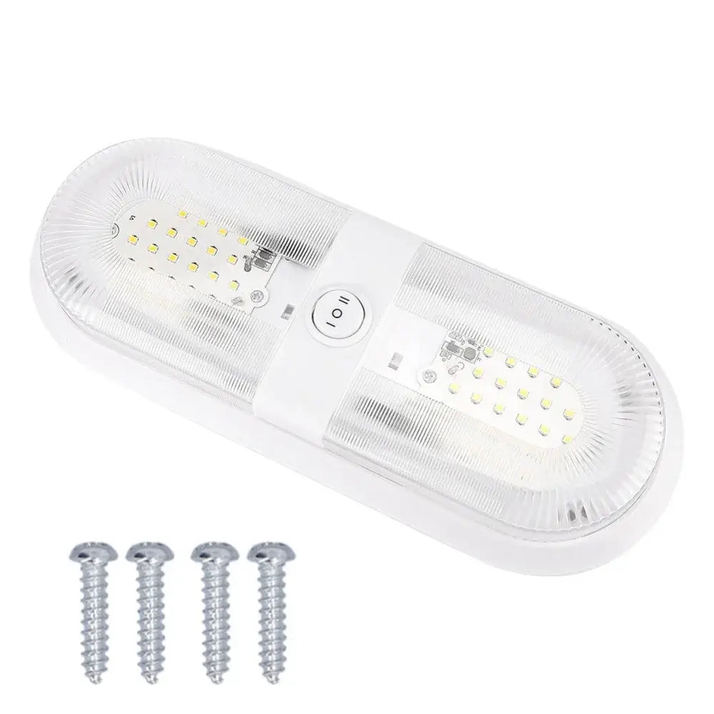 360LM LED RV Ceiling Dome Light for Campers & RVs