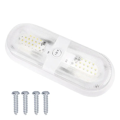 360LM LED RV Ceiling Dome Light for Campers & RVs