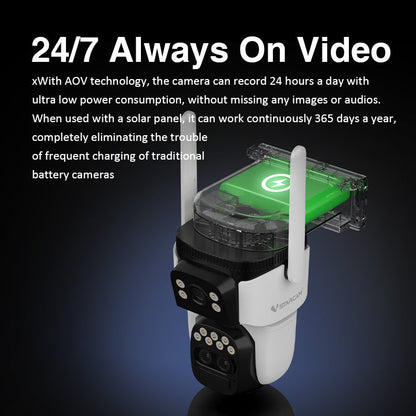 4G Solar Outdoor Security Camera