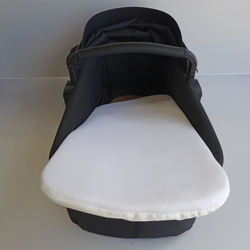 Newborn Pram – Palms 1+ Stroller with Bassinet (Black)