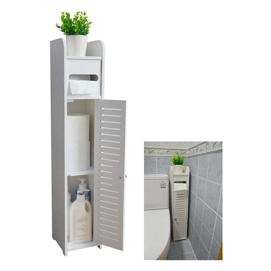 Bathroom Storage Cabinet Shelf Corner Organiser