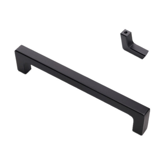 64MM Kitchen Cabinet Handle Drawer Black Cupboard Knob - salelink.co.nz