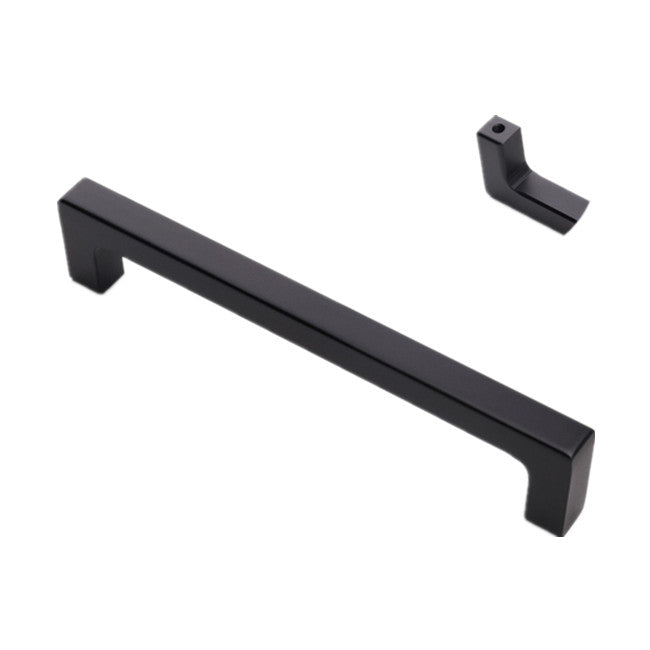 160mm Kitchen Cabinet Handle Drawer Black Cupboard Knob - salelink.co.nz
