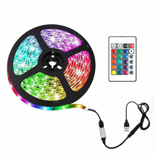 200cm 120LED 5050 USB LED Strip Light TV Back Light RGB Party Decor