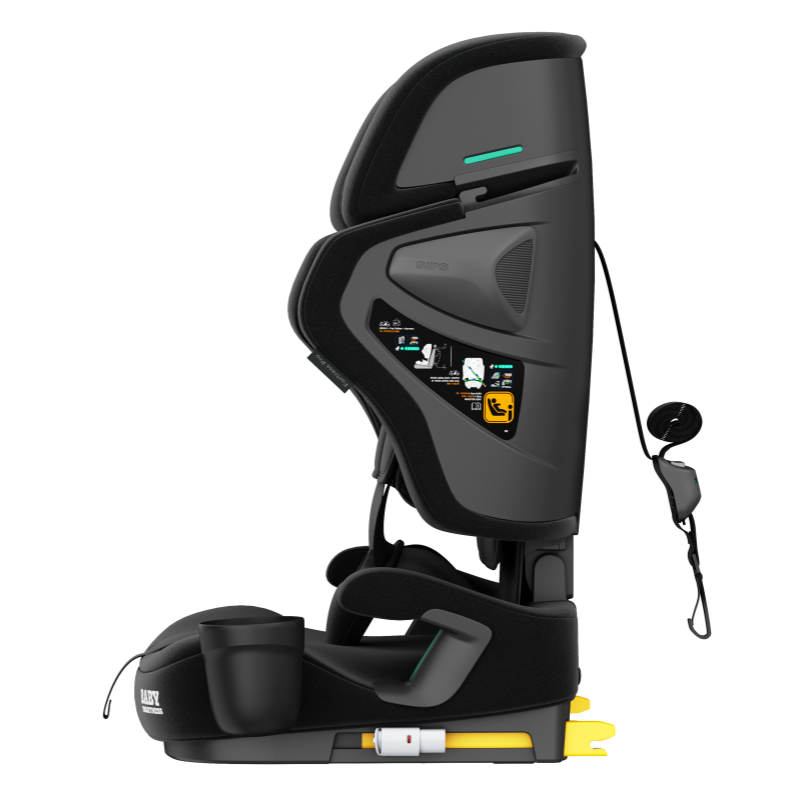 Baby Brightness Fortress Pro Portable Travel Booster Car Seat Black - image 4