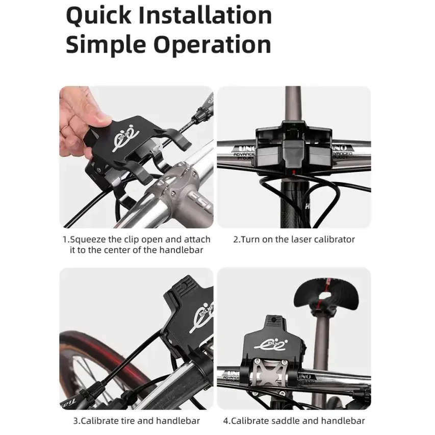Multifunctional Bicycle Repair Kit with Seat & Tyre Calibration Tool