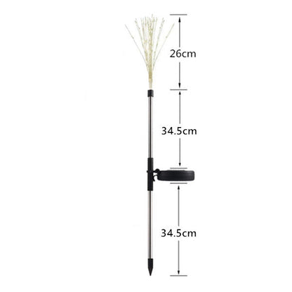 2 Pack Solar LED Firework Garden Lights Outdoor