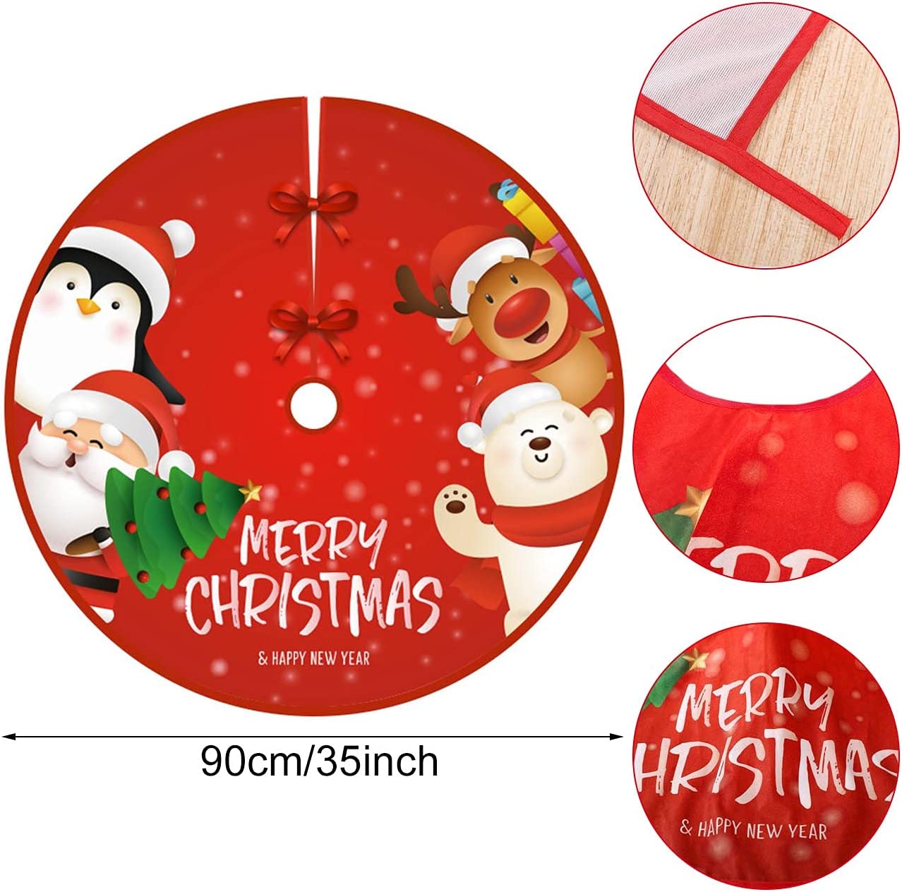 Christmas Tree Skirt 90x90cm