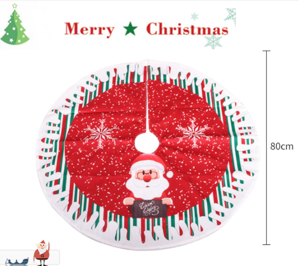 Christmas Tree Skirt 80x80cm