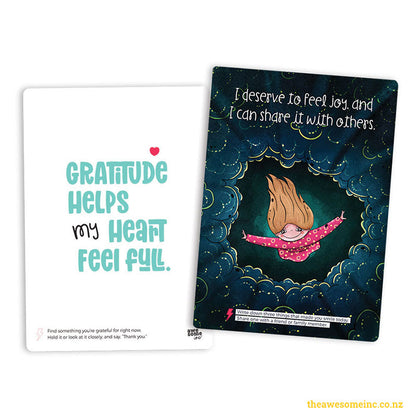 Affirmations & Actions Card Set (age 5+)
