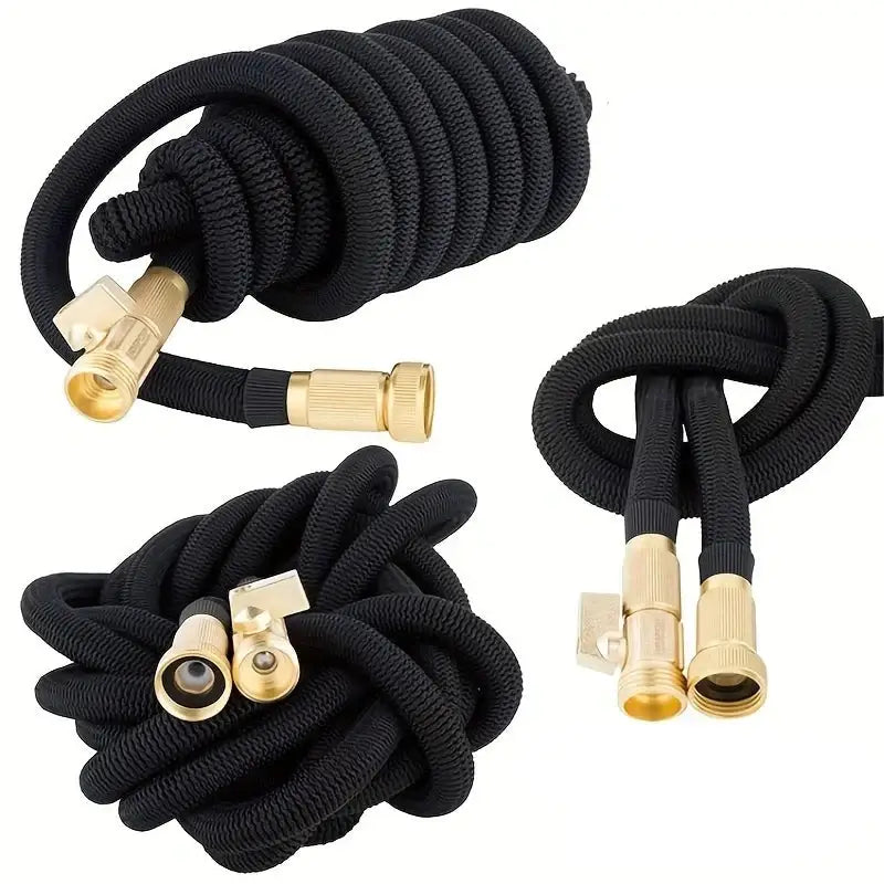 Expandable High-Pressure Garden Water Hose with 3/4" Bimetallic Joint (different sizes available)