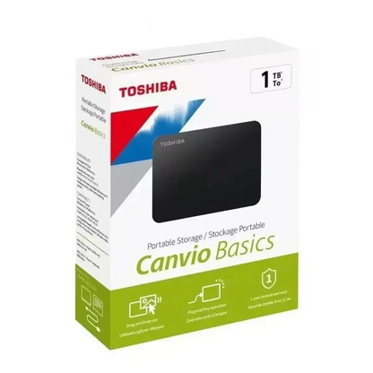 External Hard Drive (500GB–2TB) USB 3.0