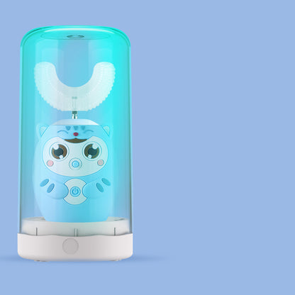 Children's U-Shaped Electric Toothbrush with Silicone Head