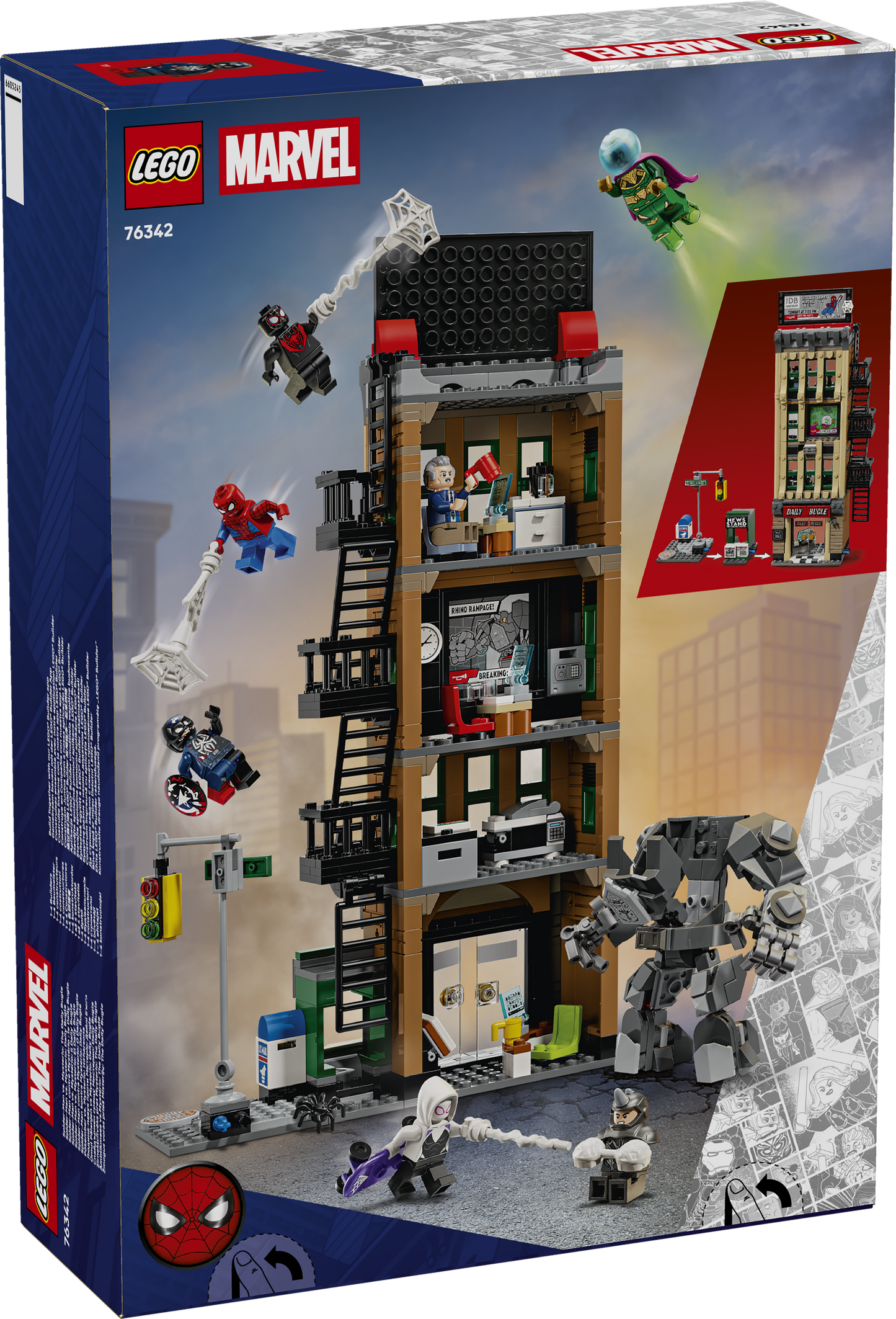 LEGO Marvel: Spider-Man vs Mysterio: The Daily Bugle (76342)