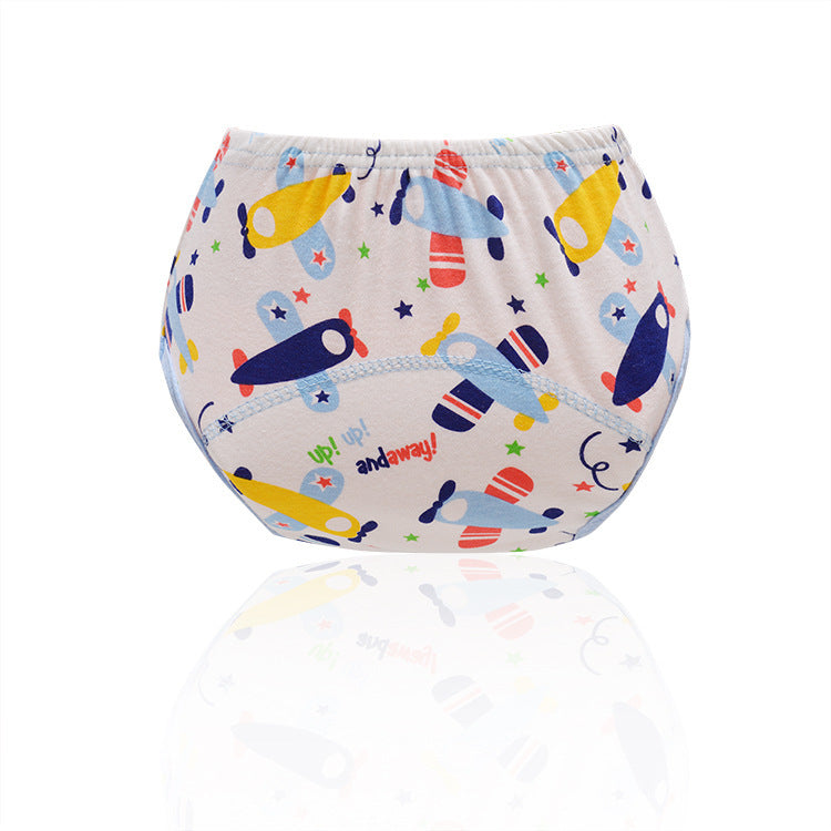 Printed Learning Pants for Babies - Washable and Breathable