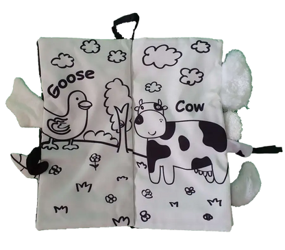 Material Book - FARM TAILS MONOCHROME - Babyonline