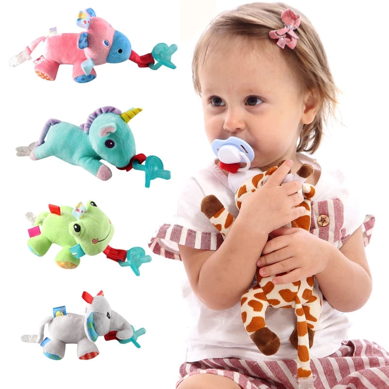 Cute Cartoon Animal Silicone Comfort Doll