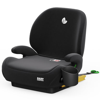 Pre-order Baby Brightness CloudLift Pro Half Booster Seat with ISOFIX and Backrest - Black