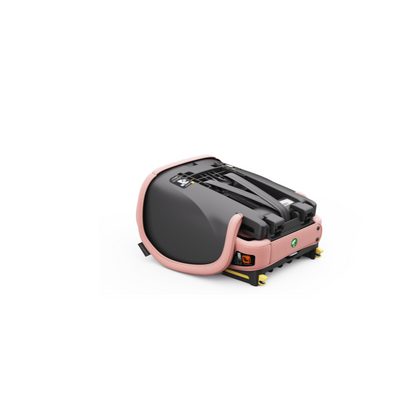 Baby Brightness SecureFit Pro 2 Portable Travel Booster Car Seat Pink