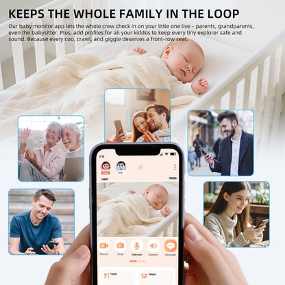 Dual Mode 4.3" Baby Monitor with Night Vision & Motion Detection