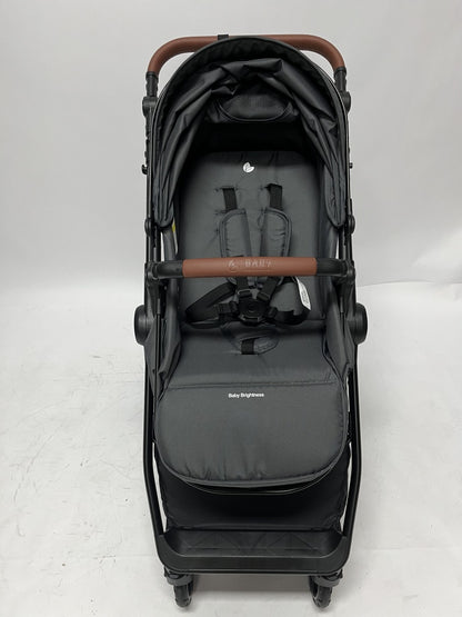 Skyra 2-in-1 Newborn Pram & Bassinet Stroller and Car Seat with Rotating ISOFIX Base (Grey)