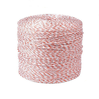 500m Roll Polywire Electric Fence Stainless Steel Poly Wire