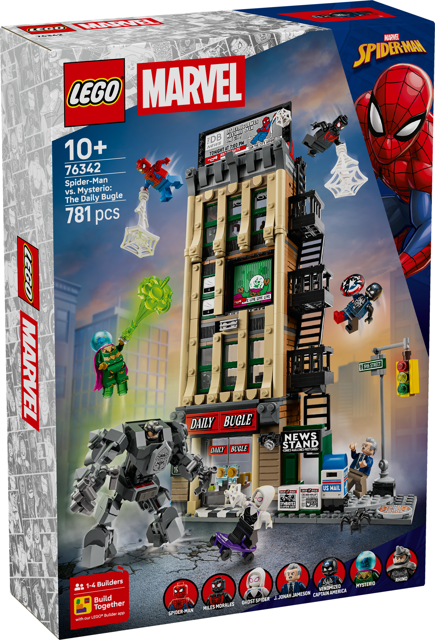 LEGO Marvel: Spider-Man vs Mysterio: The Daily Bugle (76342)