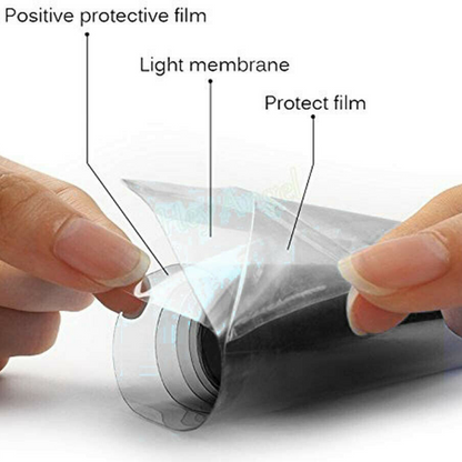 Car Headlight Tint Wrap Tail Fog Light Vinyl Wrap Kit 1Mx30CM - salelink.co.nz