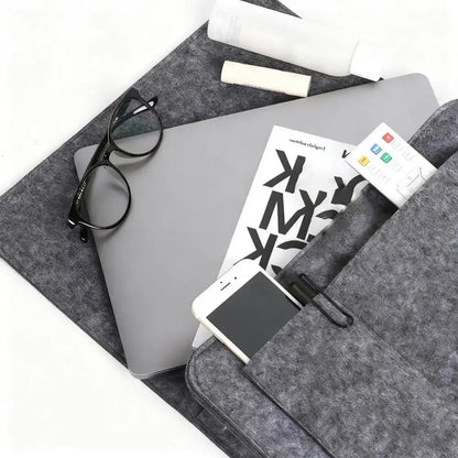 Felt Bedside Storage Bag with Hanging Pockets