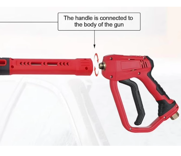 3 IN 1 High Pressure Washer Gun 4000PSI Power Washer Wand