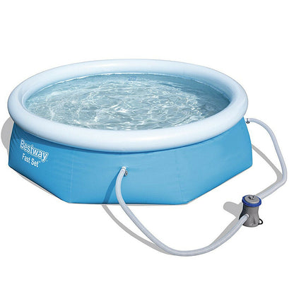 Bestway Fast Set Round Above Ground Pool 3.05m x 76cm with Pump