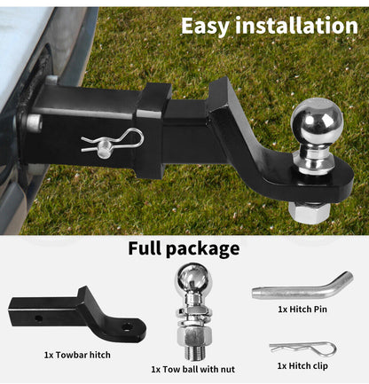 Trailer Hitch Mount with 2-Inch Ball
