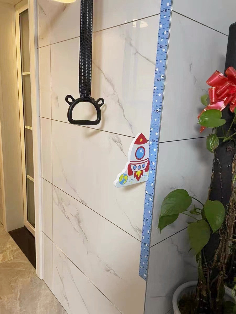 Kids Height Chart Wall Stickers Nursery Growth Measurement Ruler Removable Decal 180cm