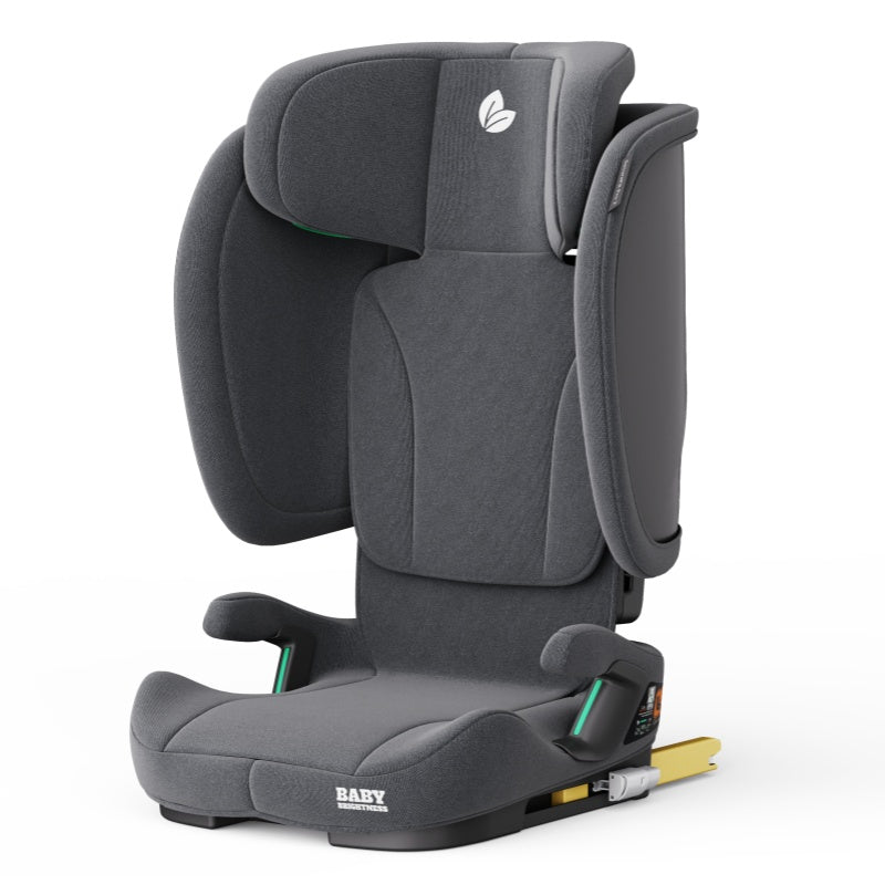 Baby Brightness SecureFit Pro 2 Portable Travel Booster Car Seat Grey - image 3