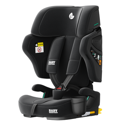 Baby Brightness Fortress Pro Portable Travel Booster Car Seat Black