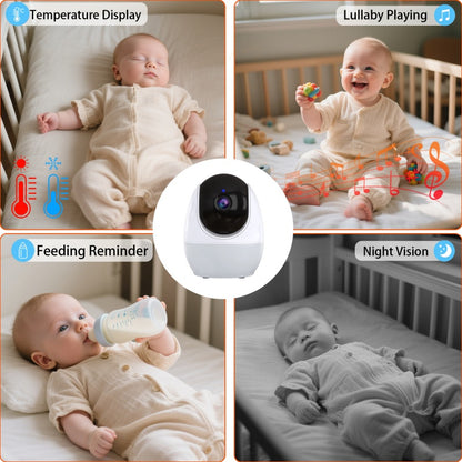Dual Mode 4.3" Baby Monitor with Night Vision & Motion Detection