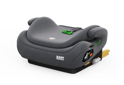 Pre-order Baby Brightness CloudLift Pro Half Booster Seat with ISOFIX and Backrest - Grey