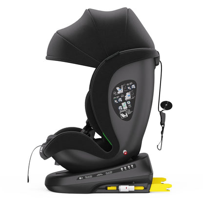 Pre-order Baby Brightness 360 Rotating ShieldMax Plus Car Seat Black  ETA: 2nd October 2025
