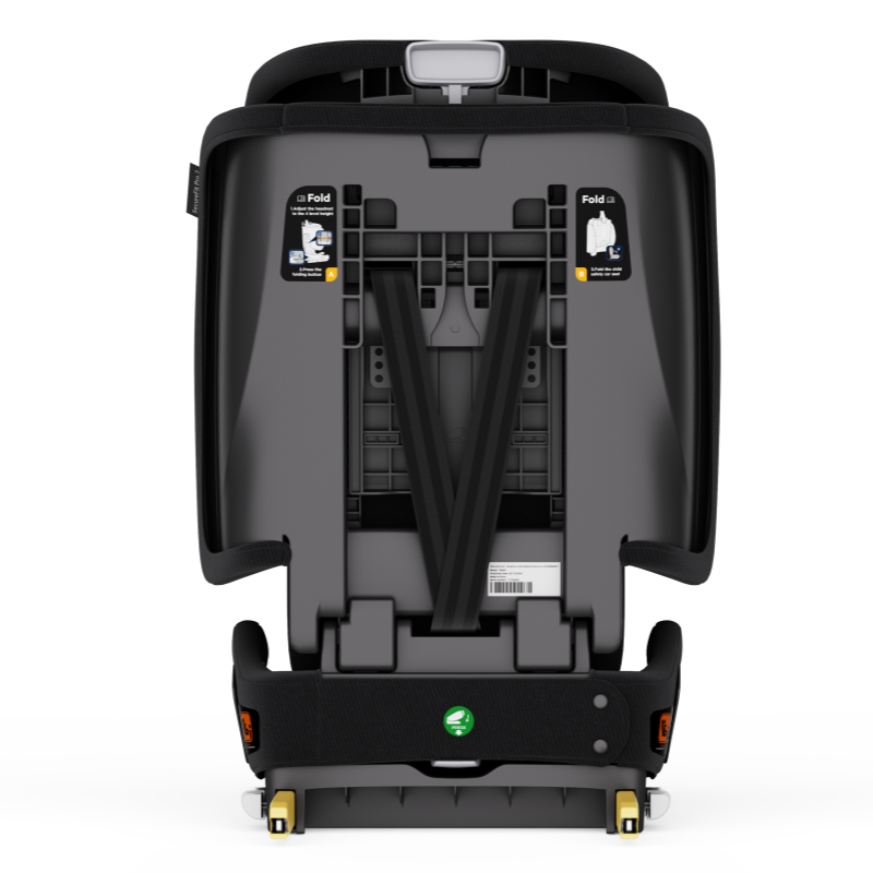 Baby Brightness SecureFit Pro 2 Portable Travel Booster Car Seat Black