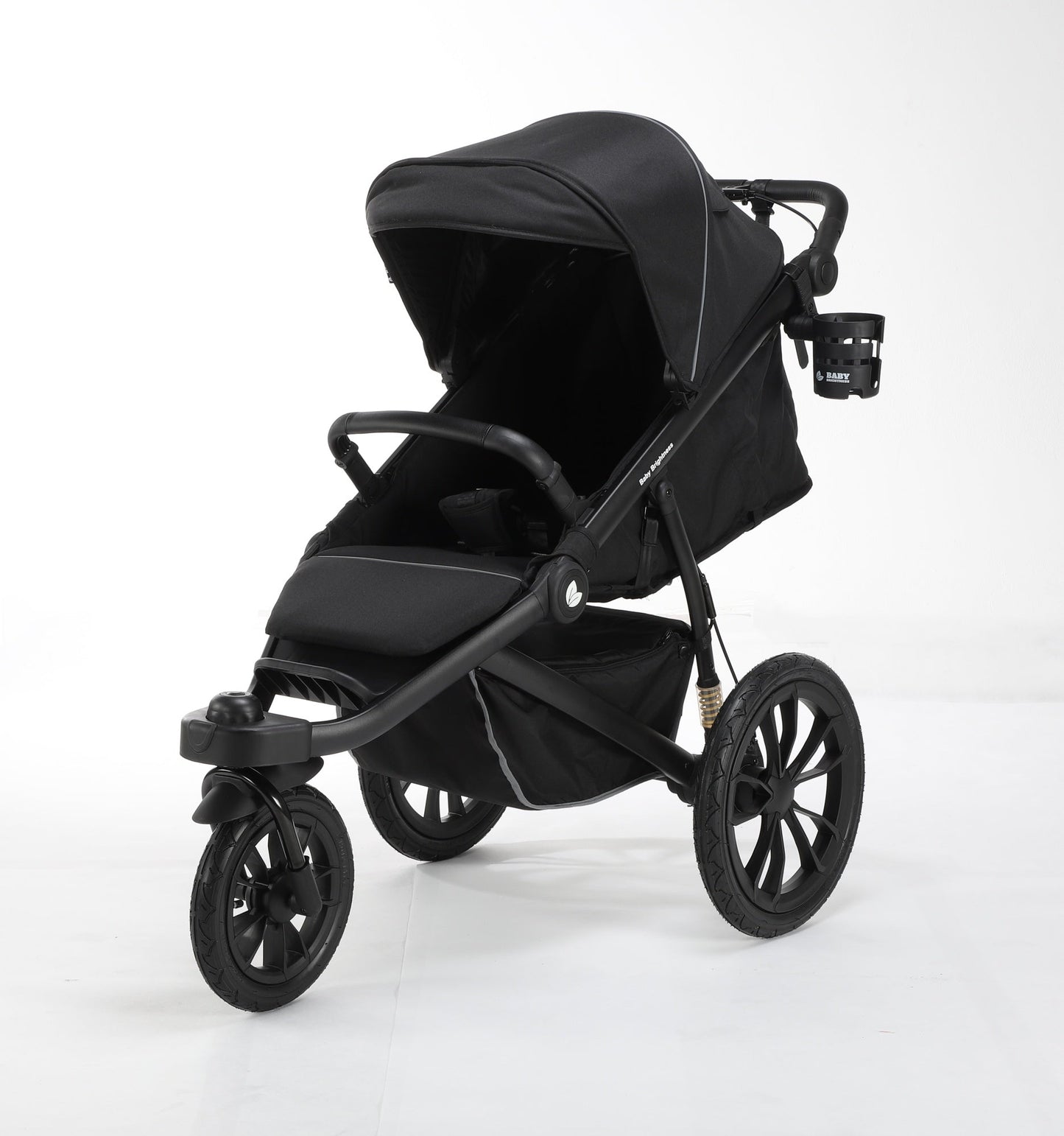 Pre-order Hill All Terrain Jogging Baby Stroller + Infant Capsule + 360 Car Seat and Rotating ISOFIX Base (Bla - image 10