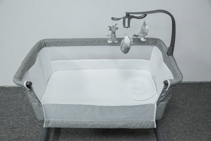 Pre-order Baby Brightness ZYLA Electric Baby Bassinet Bedside Sleeper – Grey