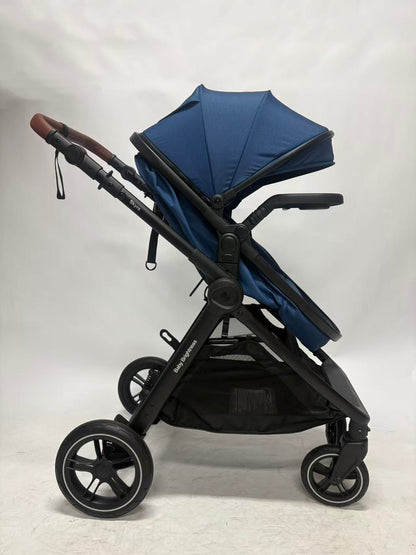 Pre-order Skyra 2-in-1 Newborn Pram & Bassinet Stroller（Blue）