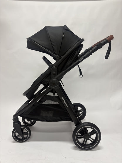 Pre-order Baby Brightness Newborn 4-in-1 Travel System with Bassinet, Capsule, ISOFIX Base & 360° Rotating Car Seat – Black