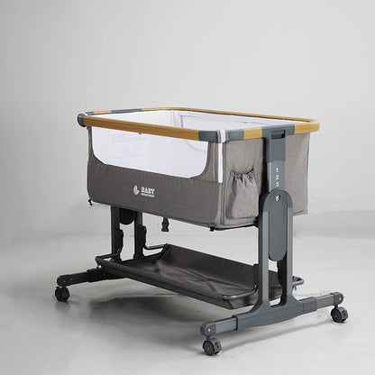 Baby Brightness Co Sleeper Bassinet Grey