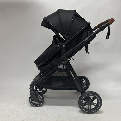 Pre-order Skyra 2-in-1 Newborn Pram & Bassinet Stroller and Car Seat with Rotating ISOFIX Base (Black) - image 4