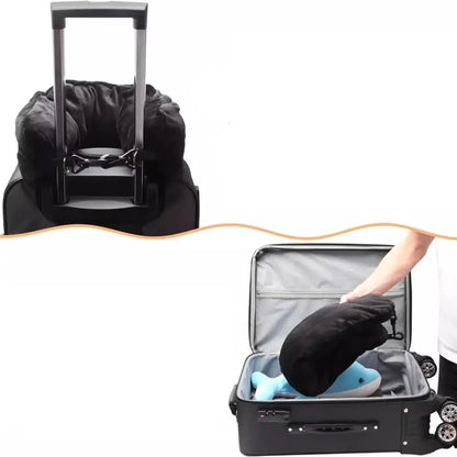 Fillable U-Shaped Travel Neck Pillow (available in 3 colours)
